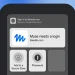 Official interface example shows Muse requesting a LinkedIn login with a 1Password option