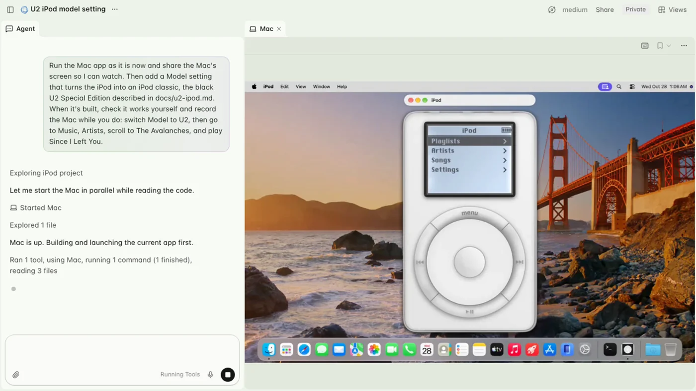 Amp Mac-app demonstration