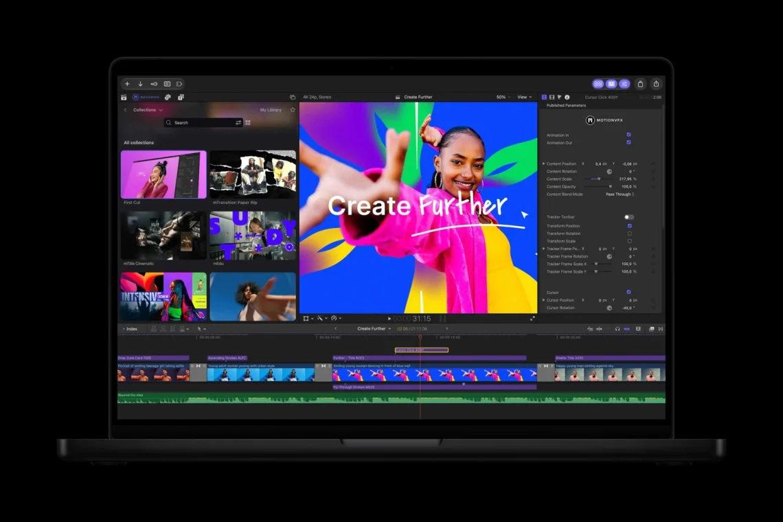 Final Cut Pro MotionVFX preview