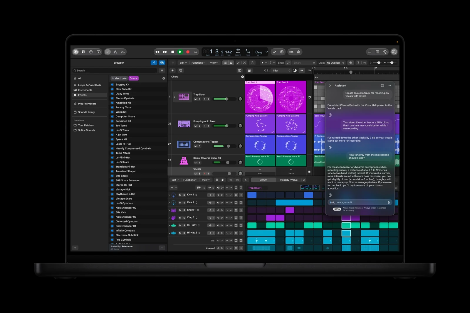 Logic Pro assistant preview
