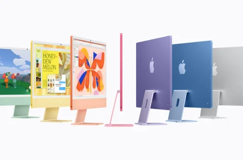 Apple’s M6 iMac colour lineup.