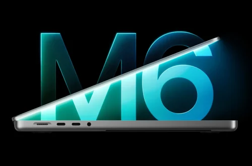 M6 MacBook Pro launch artwork.