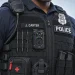 Uniformed officer wearing an Axon Body 5 camera in Axon’s official launch photograph