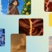 Canva promotional collage of Craft-generated landscapes, illustrations, objects and portraits