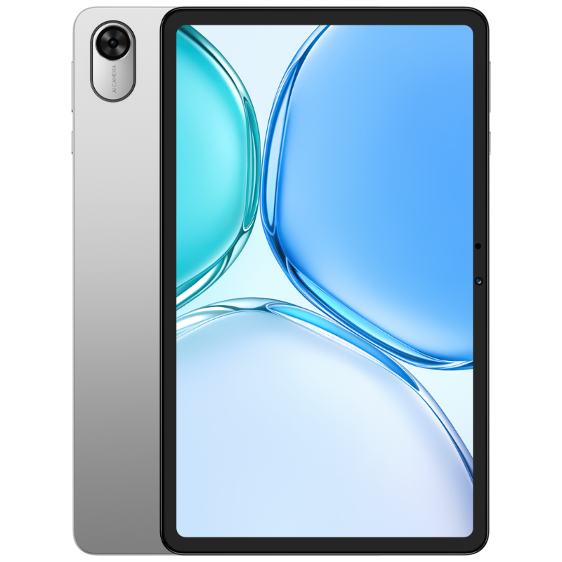 Front and back of the grey Honor Tablet X10 Mini