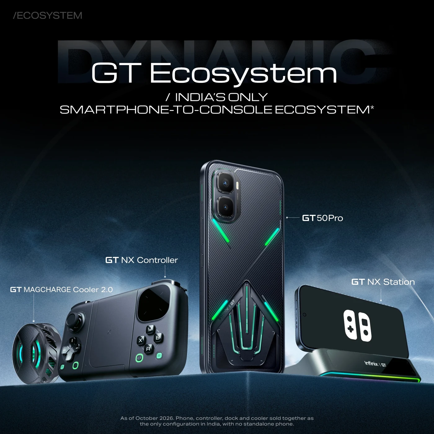 GT 50 Pro launch gaming kit