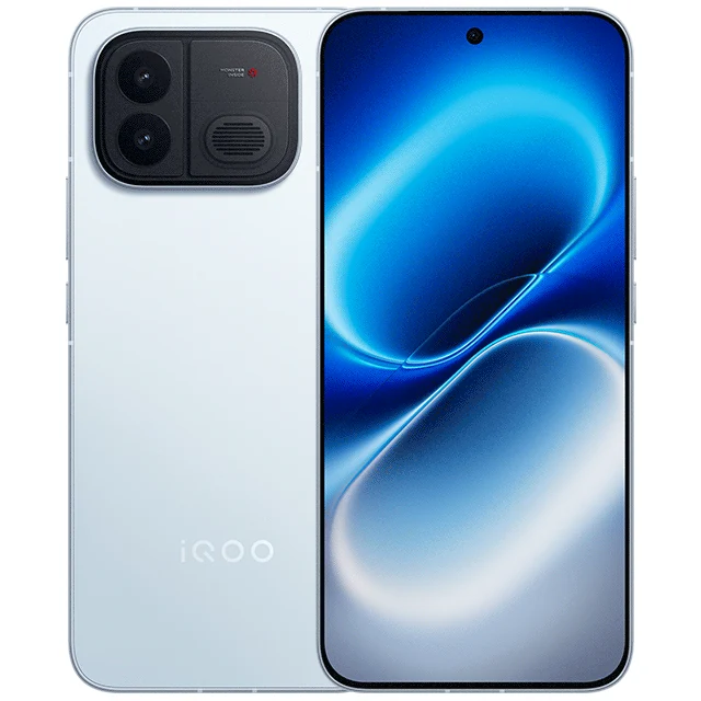Blue iQOO Neo12, front and rear