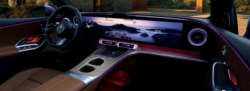 European-spec GLC dashboard illustration