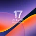 OnePlus ColorOS 17 logo on a purple and orange abstract background