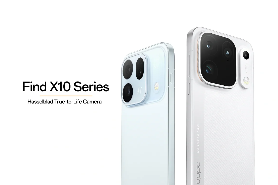 OPPO Find X10 and Find X10 Pro Max in the manufacturer’s global-launch image