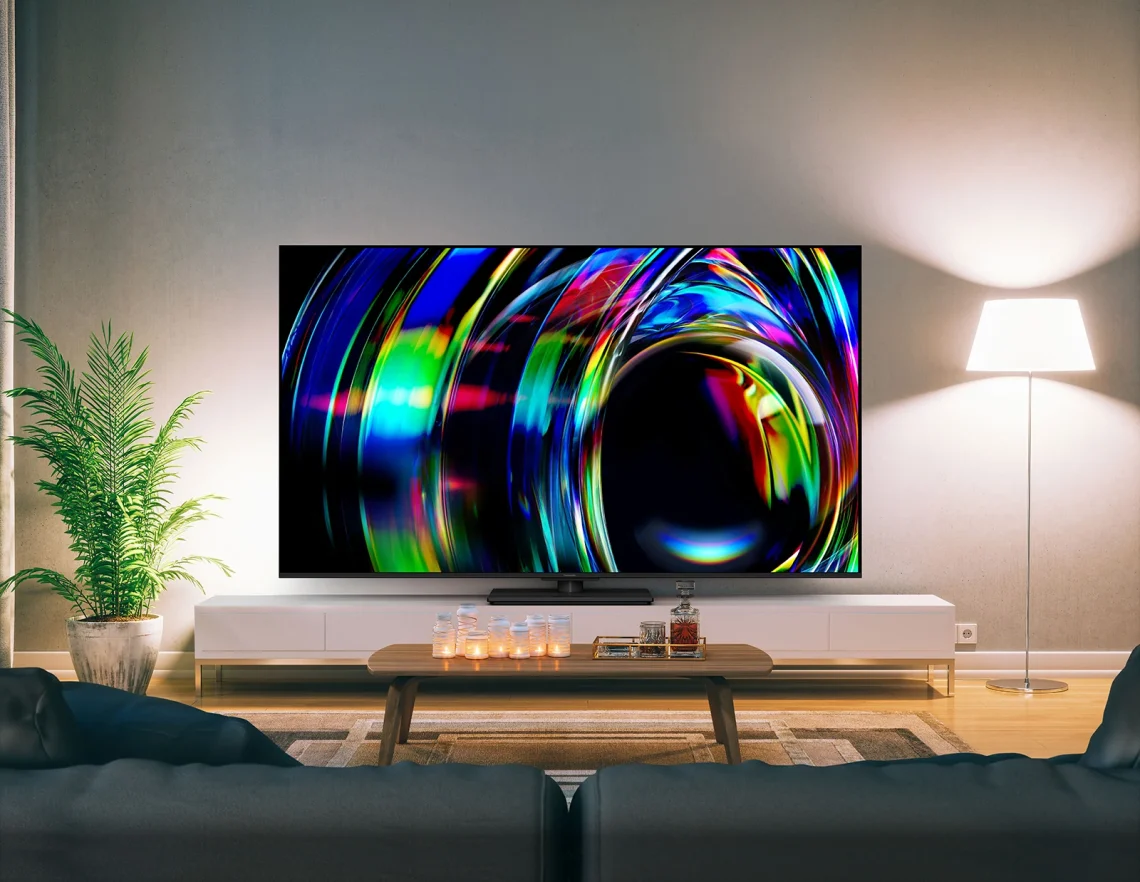 Panasonic TV-65W97C living-room illustration