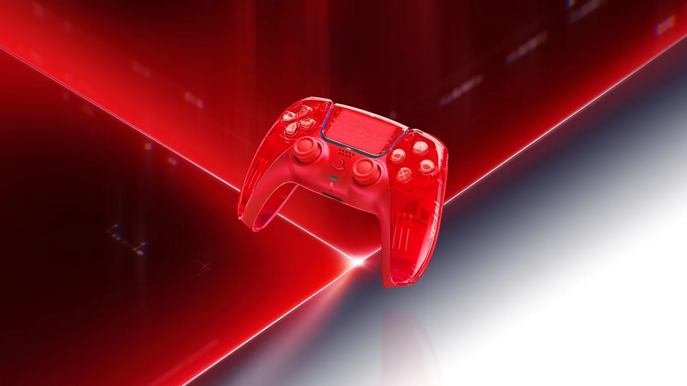 Flare Orange DualSense controller