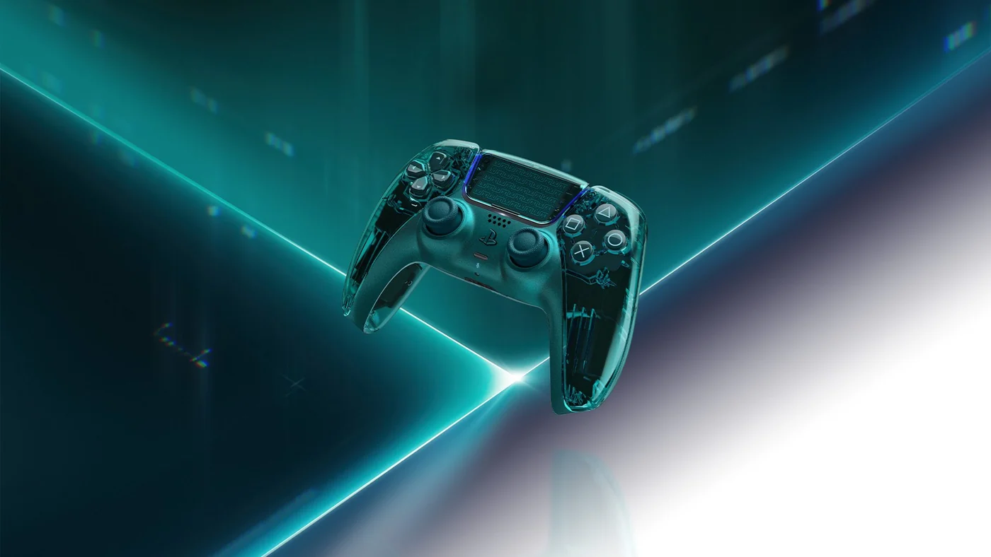 Emerald Green DualSense controller