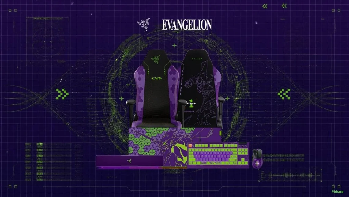 Razer EVA-01 collection promotional lineup