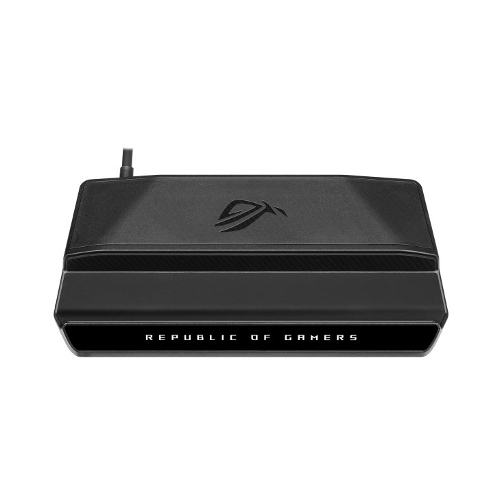 ASUS ROG Bulwark DG310 dock viewed from above