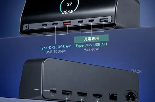 Sanwa dock connections.
