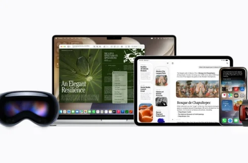 Apple’s Siri AI press montage across Vision Pro, Mac, iPad, iPhone and Watch