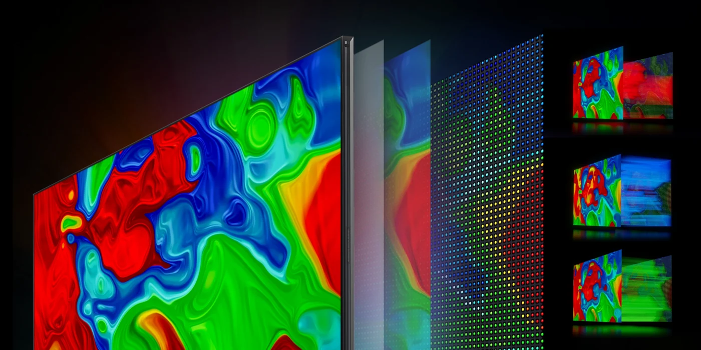 Hisense RGB backlight illustration