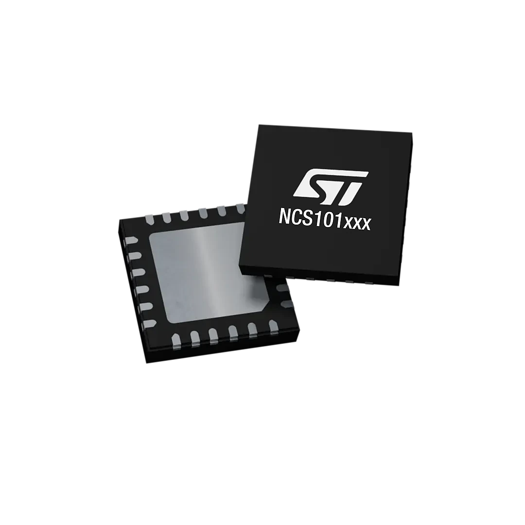 ST sensor package with NCS101xxx family marking.