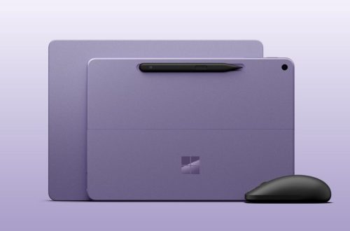 Microsoft Surface Pro, Surface Laptop, Slim Pen and Mouse in an official launch photograph