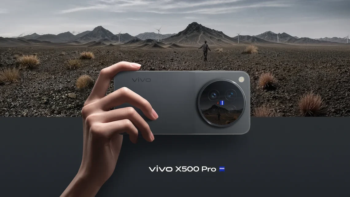 vivo X500 Pro promotional photograph